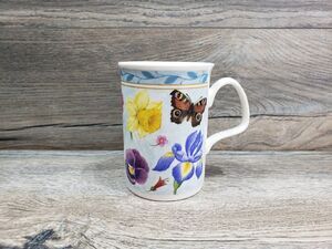Roy Kirkham Summer Scents Floral Bone China Coffee Tea Mug England